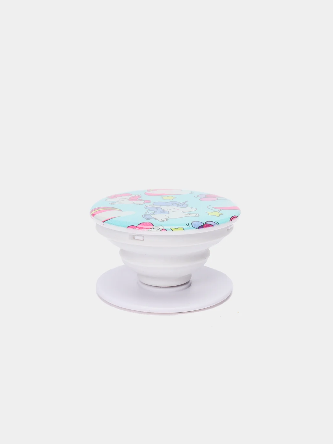 Красный попсокет - подставка для телефона, popsocket (единороги)