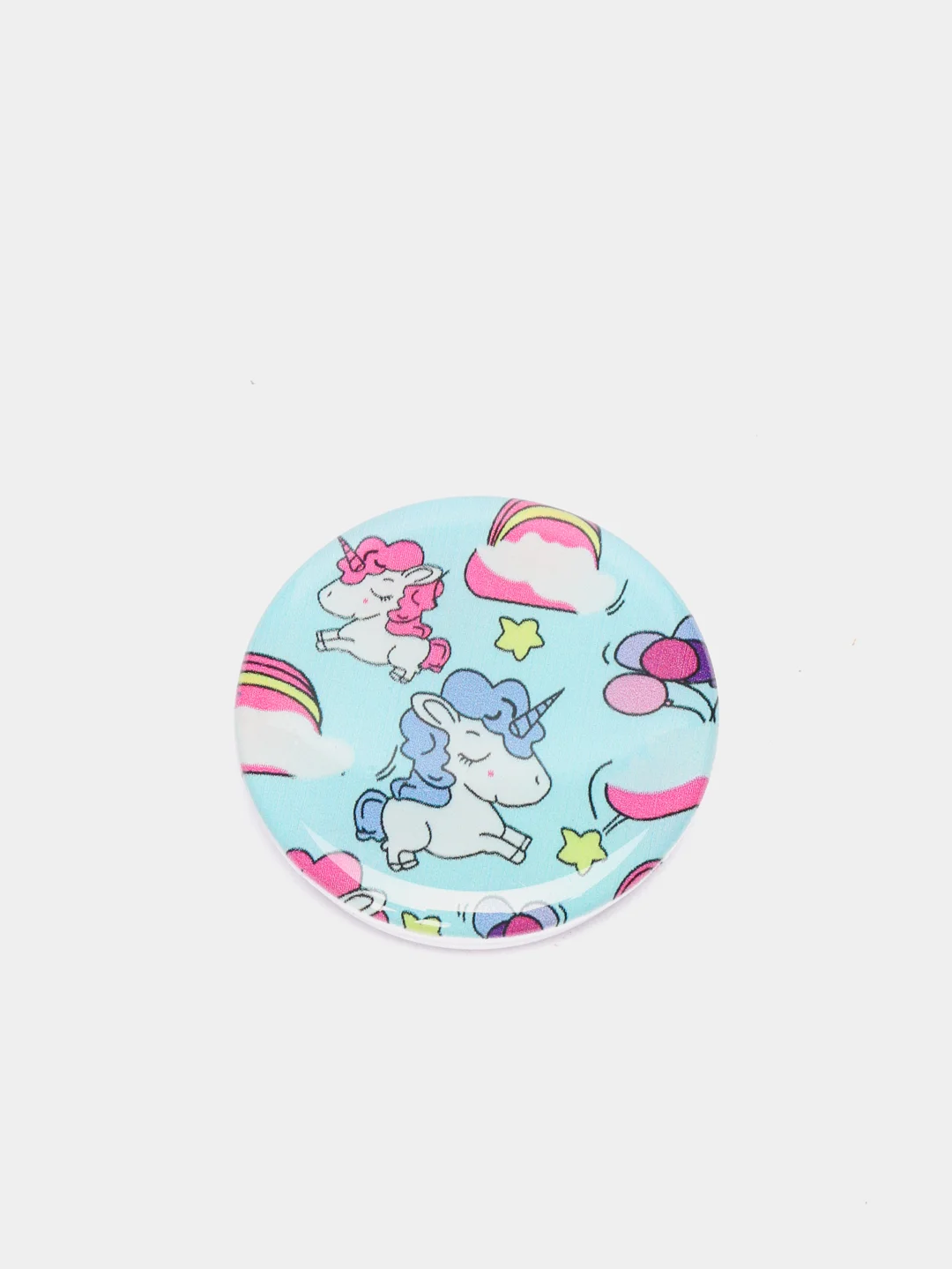 Красный попсокет - подставка для телефона, popsocket (единороги)