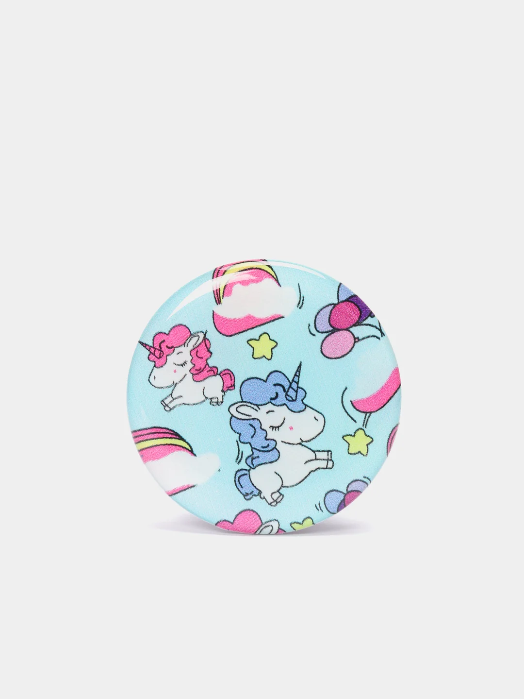 Красный попсокет - подставка для телефона, popsocket (единороги)