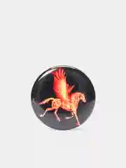 Кремовый попсокет - подставка для телефона, popsocket (единороги)