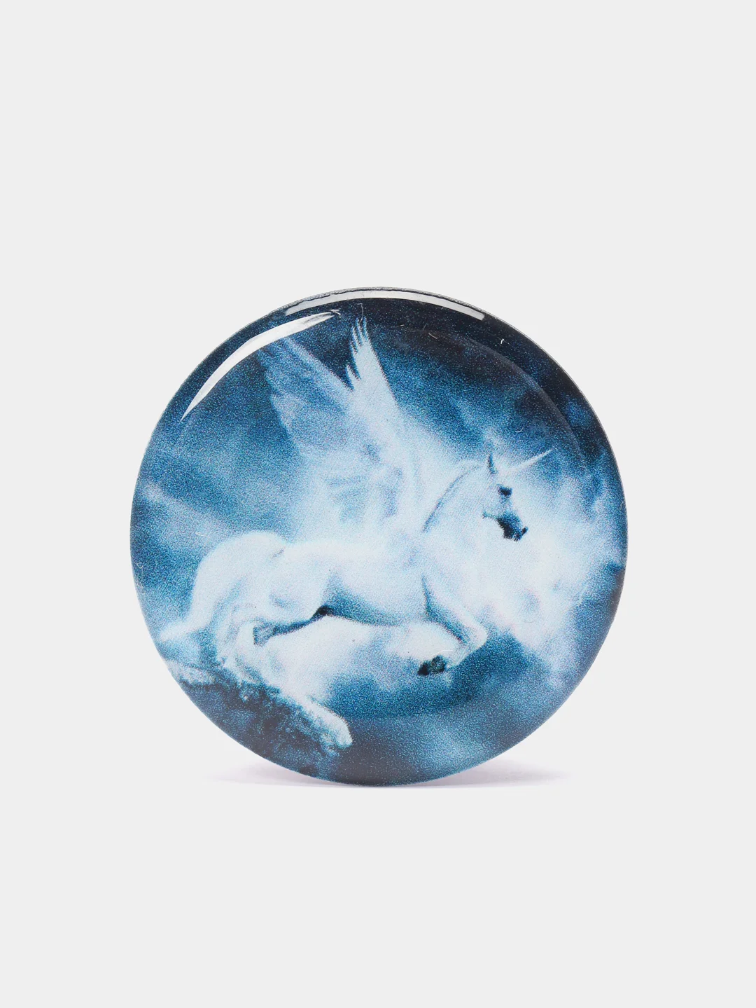 Бордовый попсокет - подставка для телефона, popsocket (единороги)