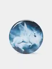 Бордовый попсокет - подставка для телефона, popsocket (единороги)