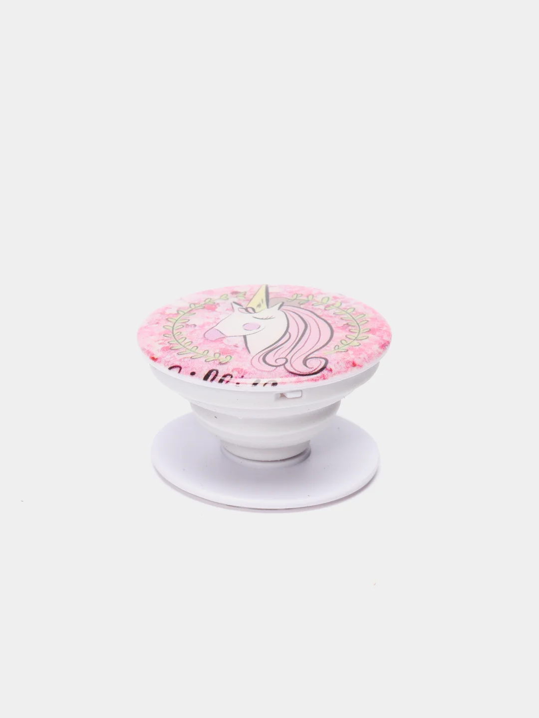 Зелёный хаки попсокет - подставка для телефона, popsocket (единороги)