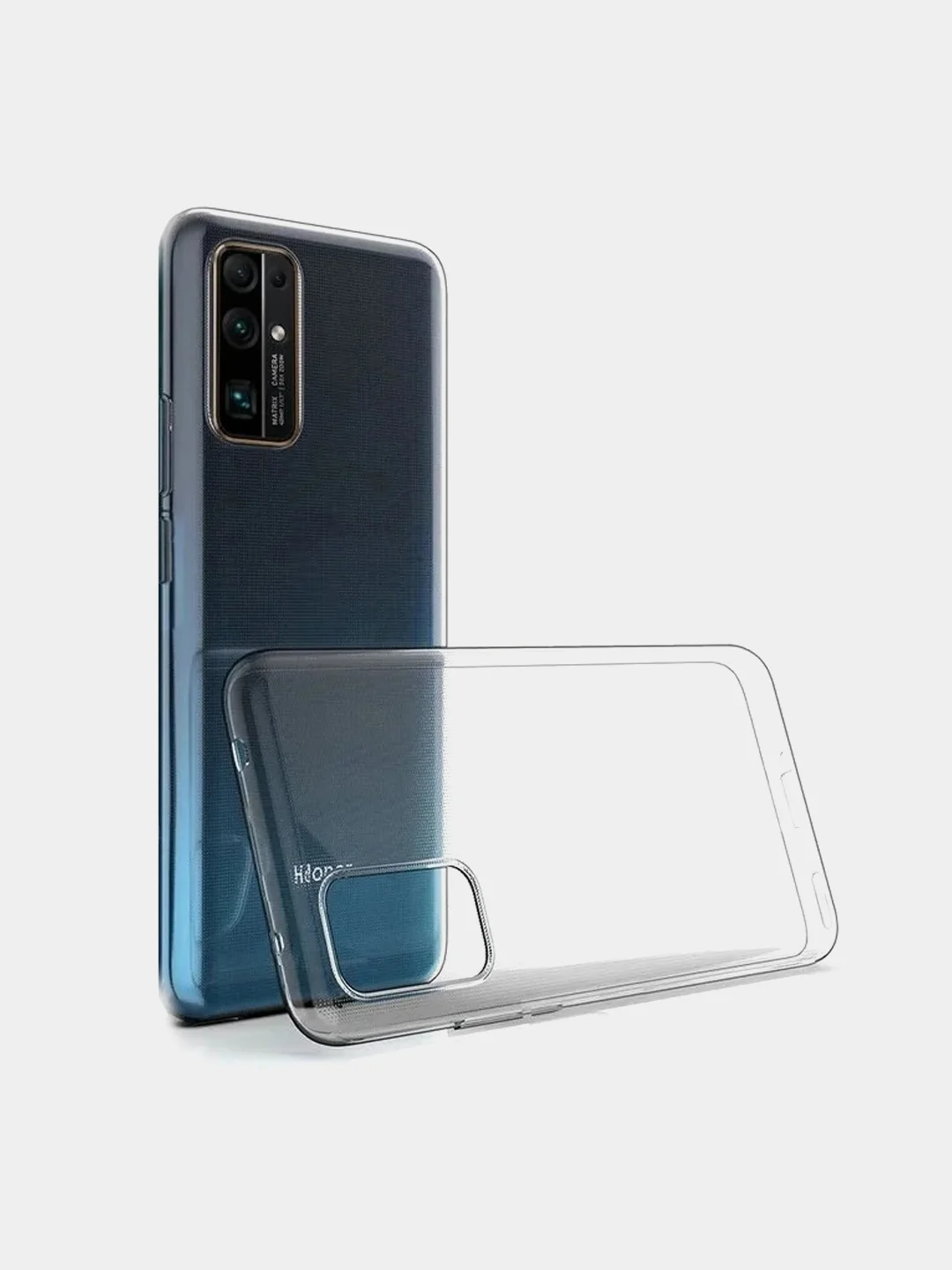 Чехол для Honor 30 Pro прозрачный, силиконовый