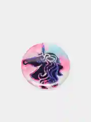 Кораллово-розовый попсокет - подставка для телефона, popsocket (единороги)