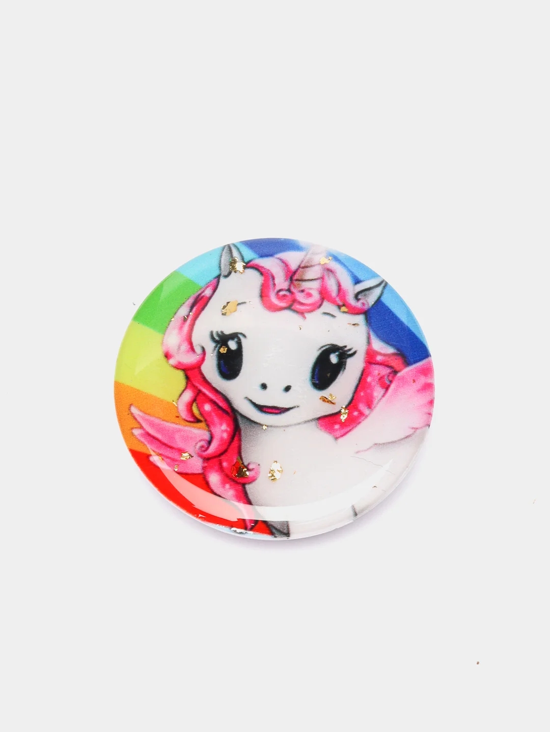 Золотистый хаки попсокет - подставка для телефона, popsocket (единороги)