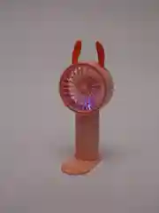 Коралловый портативный мини-вентилятор с USB зарядкой