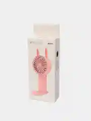 Серый портативный мини-вентилятор с USB зарядкой