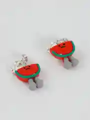 Алый серьги "Фрукты" для девочек