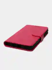 Фуксия кожаный PU чехол книжка Samsung Galaxy A12 / M12 , Самсунг Галакси А12/ М12