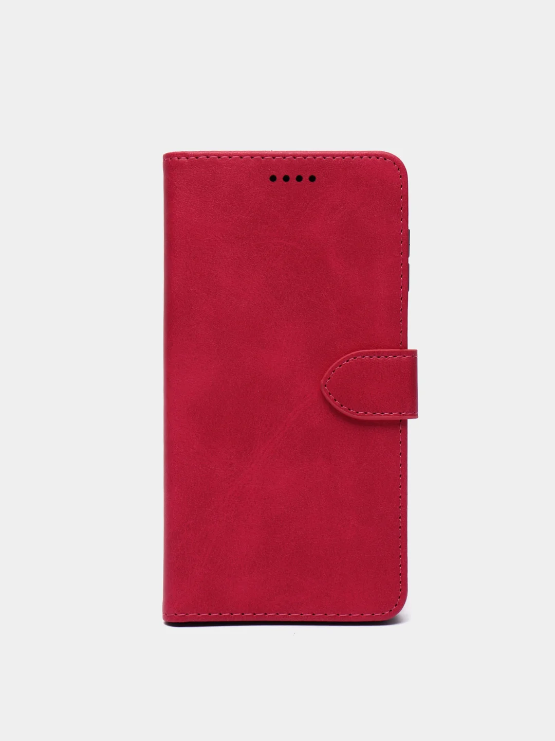 Фуксия кожаный PU чехол книжка Samsung Galaxy A12 / M12 , Самсунг Галакси А12/ М12