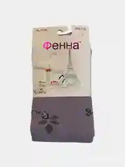 Сиреневый колготки хлопковые детские, разные размеры