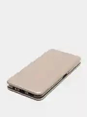 Золотой чехол книжка Huawei Honor 10X Lite, Хуавей Хонор 10Х Лайт