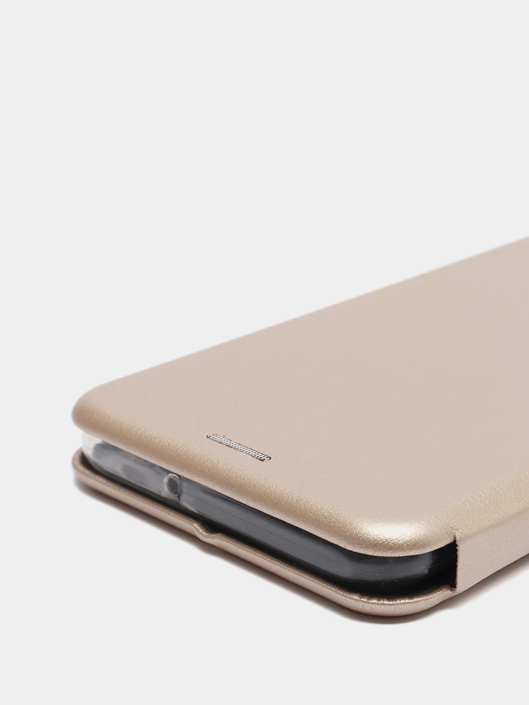Золотой чехол книжка Huawei Honor 10X Lite, Хуавей Хонор 10Х Лайт