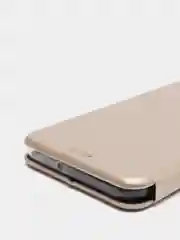 Золотой чехол книжка Huawei Honor 10X Lite, Хуавей Хонор 10Х Лайт