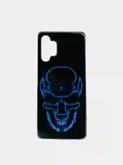 Серый металлик чехол Samsung Galaxy A32 4G чехол силиконовый с рисунком (Самсунг Галакси А32)