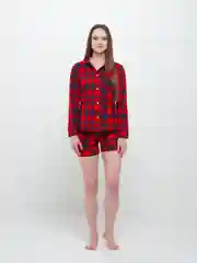 Пижама домашняя: рубашка и шорты