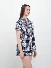 Костюм с шортами и рубашкой, пижама женская