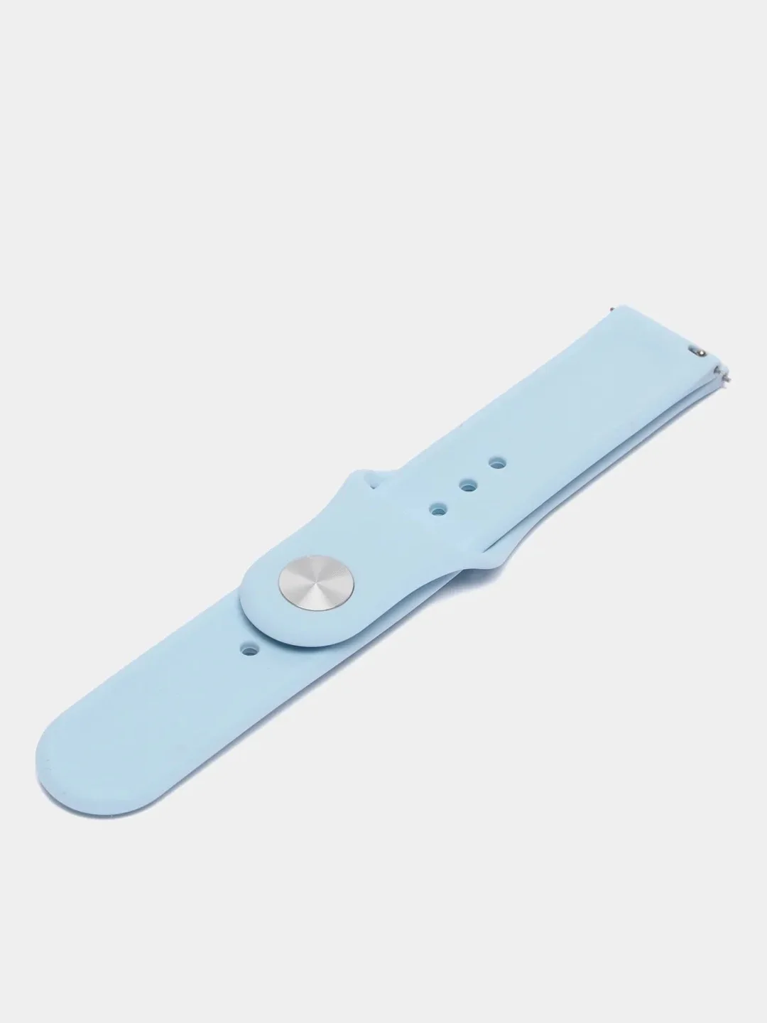 Ледяной силиконовый ремешок с кнопкой для Xiaomi Amazfit Bip / Samsung / Huawei, 20 мм