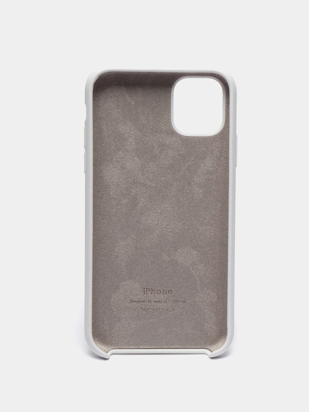 Белый чехол Silicone Case для iPhone 11