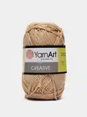 Бежевый пряжа YarnArt Creative, 50 г, 85 м, 100% хлопок