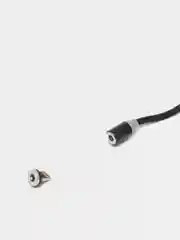 Черный кабель зарядный lightning, type-c, магнитный, для айфон, андроид 1,2 м