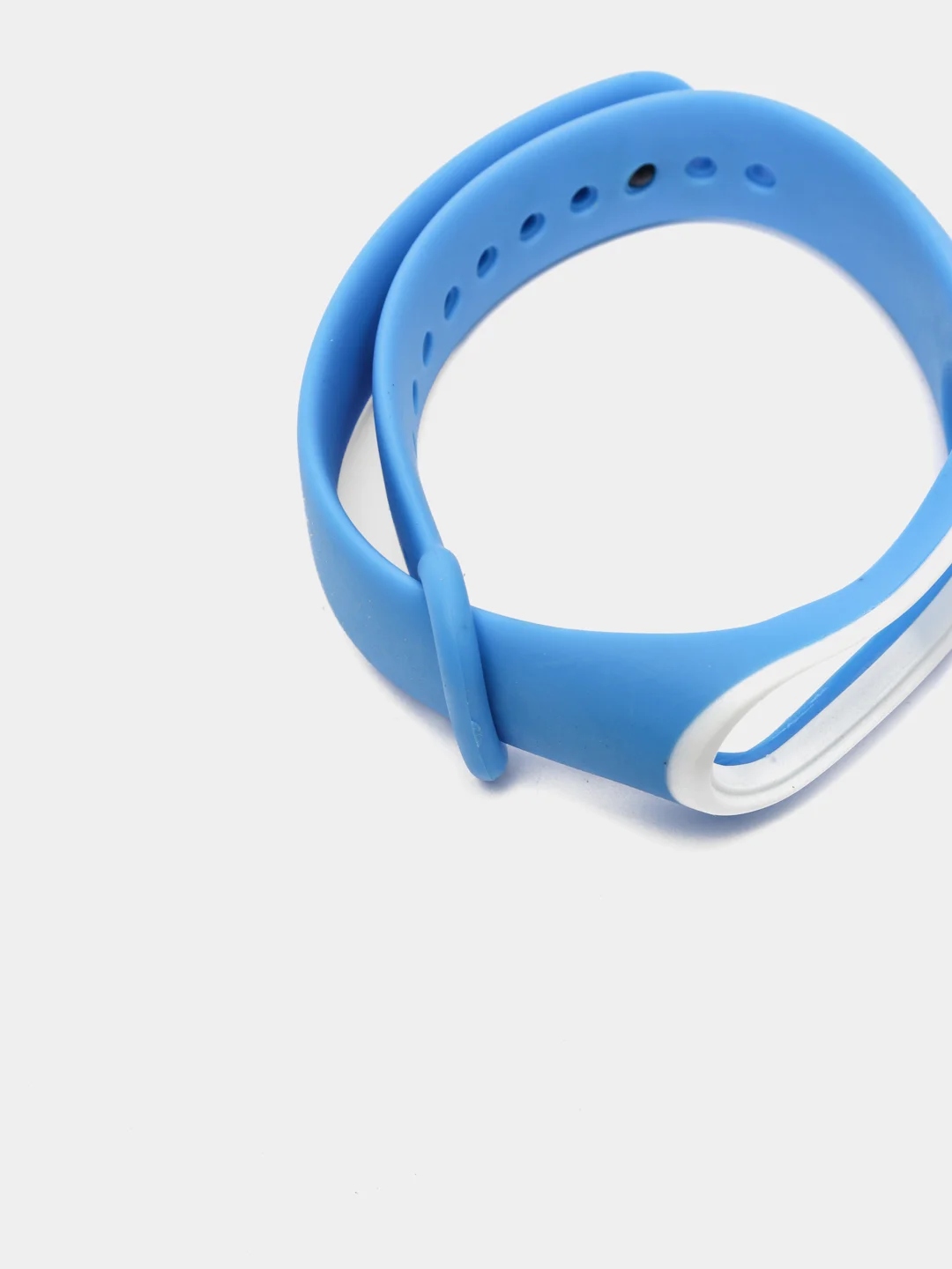 Синий силиконовый ремешок для фитнес-браслетов Xiaomi Mi Band 3/4