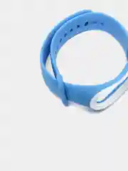 Синий силиконовый ремешок для фитнес-браслетов Xiaomi Mi Band 3/4
