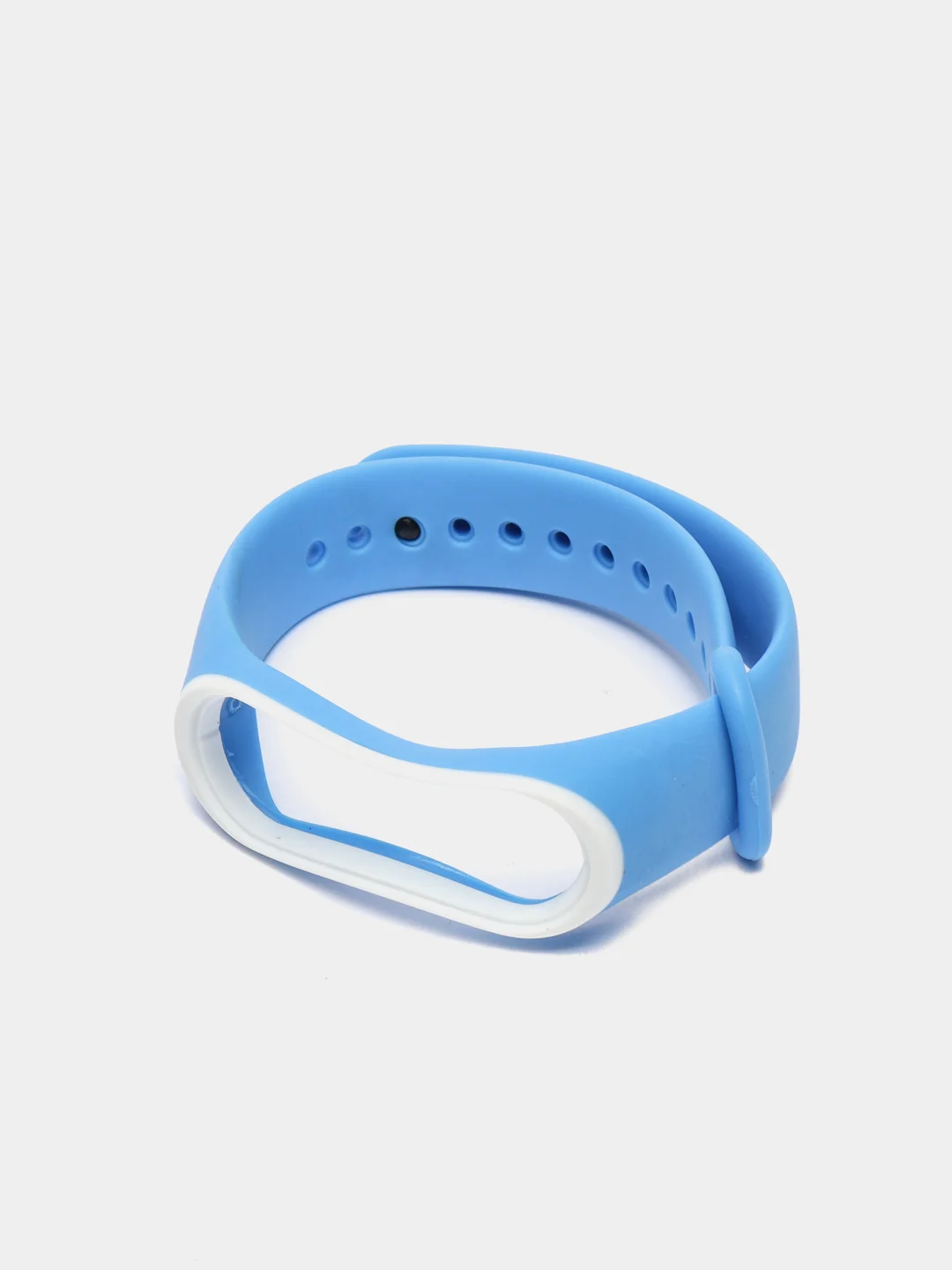 Синий силиконовый ремешок для фитнес-браслетов Xiaomi Mi Band 3/4
