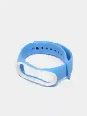 Синий силиконовый ремешок для фитнес-браслетов Xiaomi Mi Band 3/4