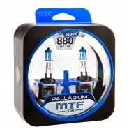 Лампа галогенная MTF PALLADIUM 5500K H1.H3.H4.H27.H7.H11.HB3.HB4.9012 комплект 2шт премиум