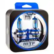 Лампа галогенная MTF PALLADIUM 5500K H1.H3.H4.H27.H7.H11.HB3.HB4.9012 комплект 2шт премиум
