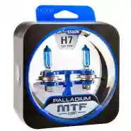Лампа галогенная MTF PALLADIUM 5500K H1.H3.H4.H27.H7.H11.HB3.HB4.9012 комплект 2шт премиум