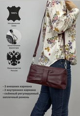 Сумка baro из натуральной кожи, кожаная женская сумка, сумка женская кожаная
