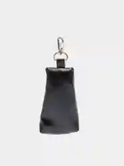Черный ключница из экокожи