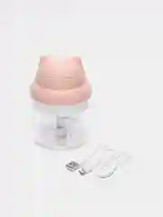 Розовый портативный кухонный измельчитель, блендер