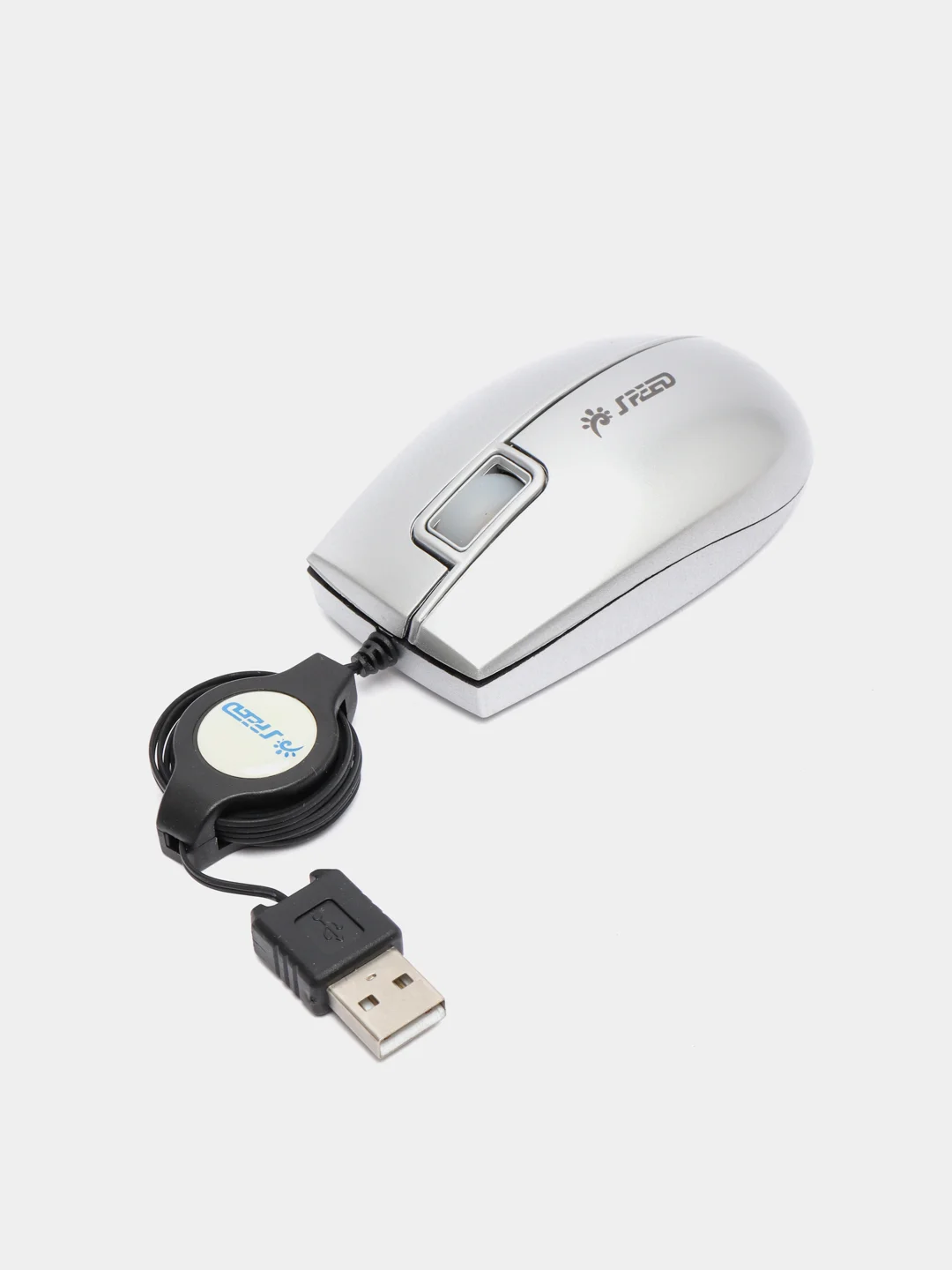 Мышь оптическая проводная -108 800dpi, серая