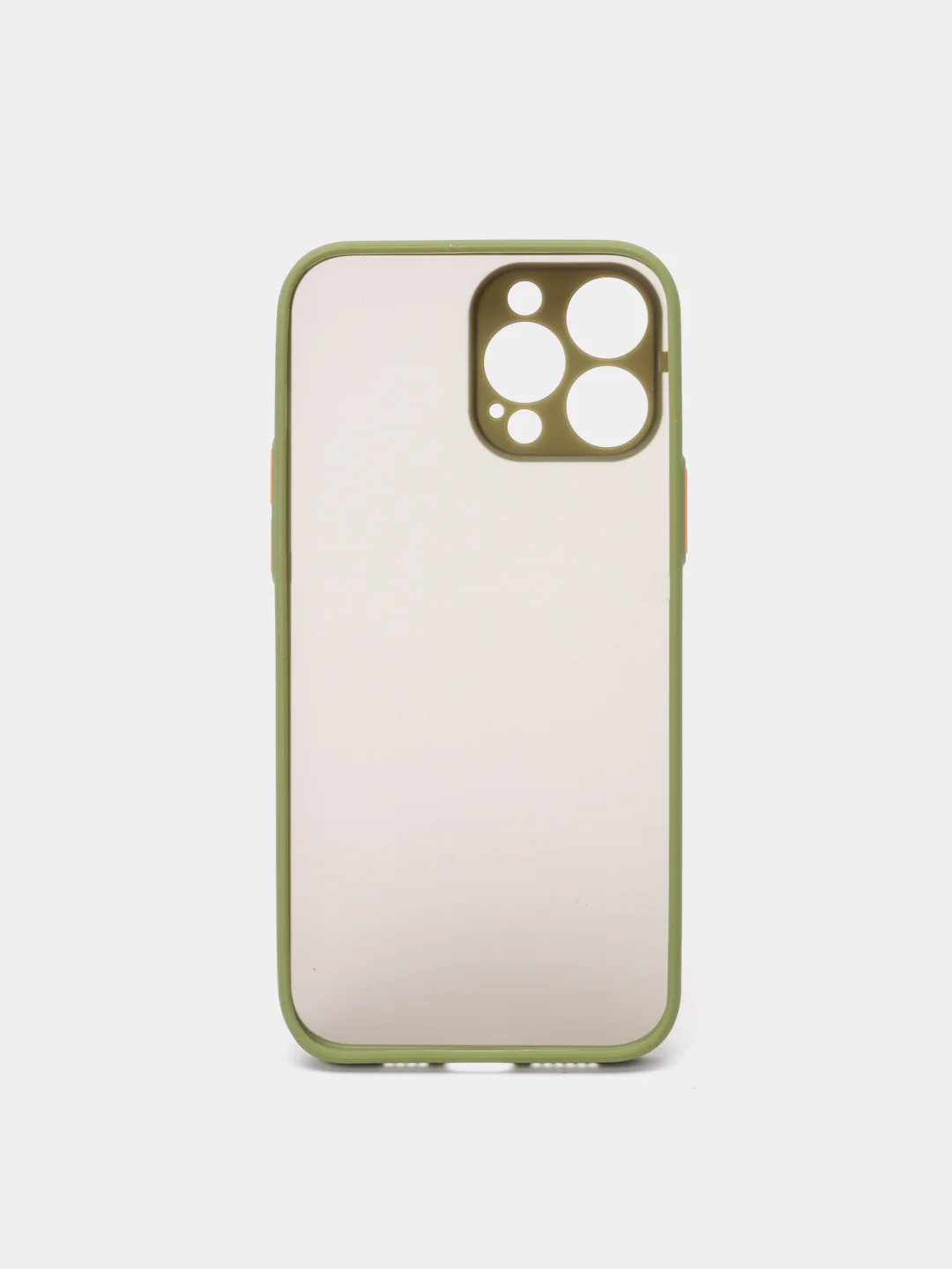 Лайм чехол для Apple iPhone 13 / iPhone 13 Pro / iPhone 13 Pro Max с цветными кнопками