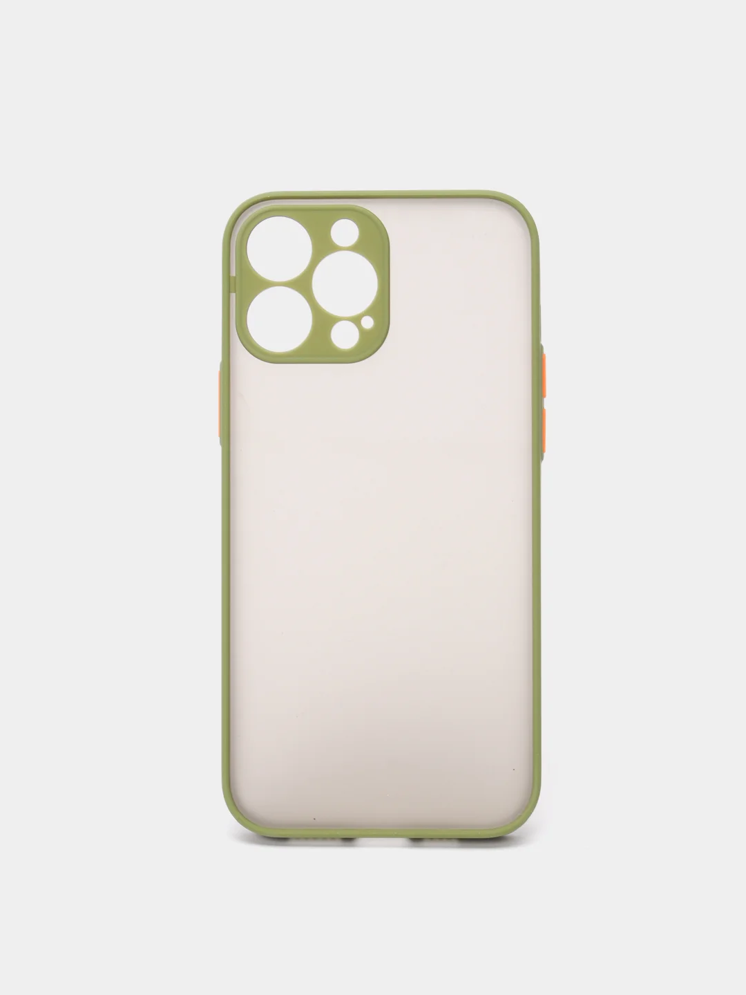 Лайм чехол для Apple iPhone 13 / iPhone 13 Pro / iPhone 13 Pro Max с цветными кнопками