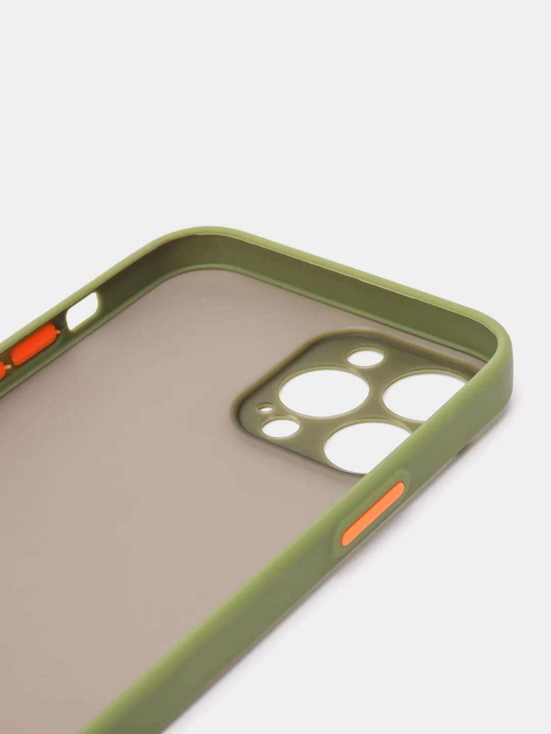 Лайм чехол для Apple iPhone 13 / iPhone 13 Pro / iPhone 13 Pro Max с цветными кнопками