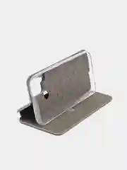 Серебряный чехол-книжка для Realme C15 / C12 / C25 / C25S