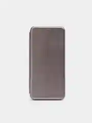 Серебряный чехол-книжка для Realme C15 / C12 / C25 / C25S
