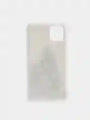 Бирюзовый чехол iPhone 11, 12/ 12 Pro 6.1 mini, 7/ 8/ SE 2020, 5/ 5s /se 2016 с новогодним рисунком