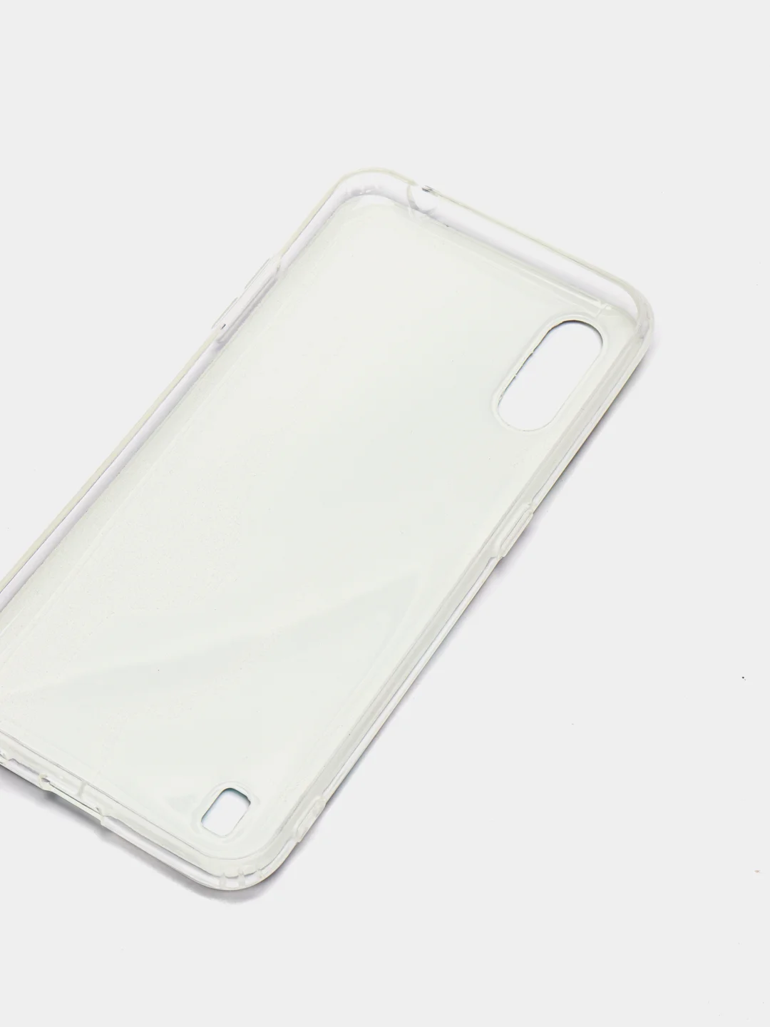 Бирюзовый чехол Samsung Galaxy A01 / M01, Галакси А01 / М01, силиконовый, с мраморным рисунком