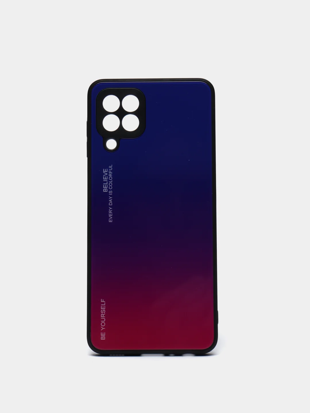 Аметистовый чехол градиентный на Samsung Galaxy A51/A71/A52/A72/A12/A13/A33/A53/A73/A50/S8/A22/S20/FE/S21