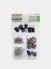 Набор STAFF Profit (зажимы, скрепки, кнопки-гвоздики) 226255