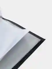Черный обложка для автодокументов кожаная под Крокодила, "DOCUMENTS"
