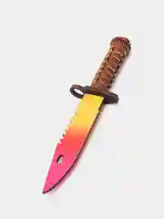 Игрушечный штык-нож Bayonet "М9", деревянный, градиент, по мотивам cs go