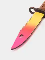 Игрушечный штык-нож Bayonet "М9", деревянный, градиент, по мотивам cs go