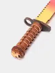 Игрушечный штык-нож Bayonet "М9", деревянный, градиент, по мотивам cs go